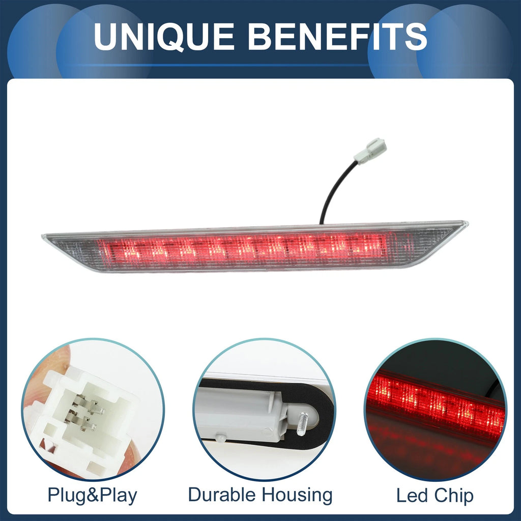 LED Third Brake Light for Nissan X-Trail T31 (2008–2013) Clear Housing