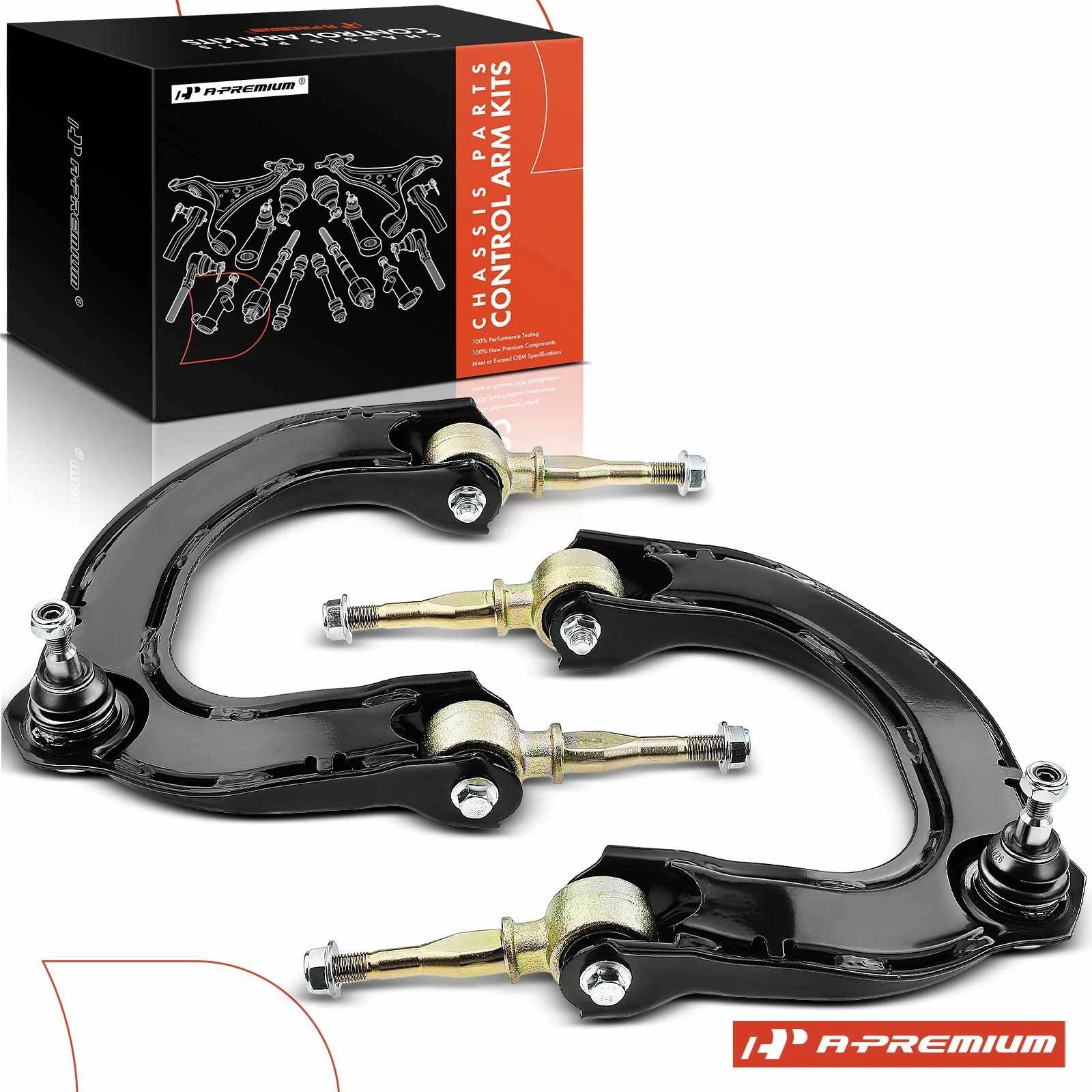2X Front Upper Control Arm with Ball Joint for Hyundai Sonata Kia Optima (2011–2019)