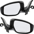 Set of 2 Heated Power Mirrors for Nissan Maxima (2016–2018) with Signal Light