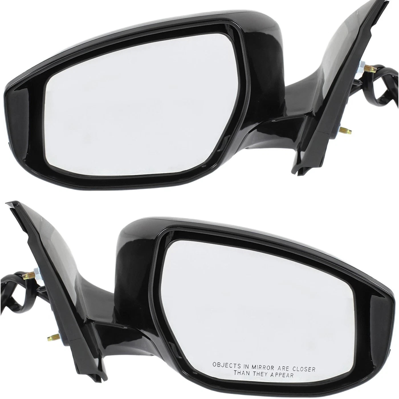 Set of 2 Heated Power Mirrors for Nissan Maxima (2016–2018) with Signal Light