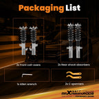 Coilover Lowering Kit for Toyota Camry (1992-2001)