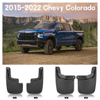 Splash Guards and Mud Flaps for Chevy Colorado and GMC Canyon (2015-2022)