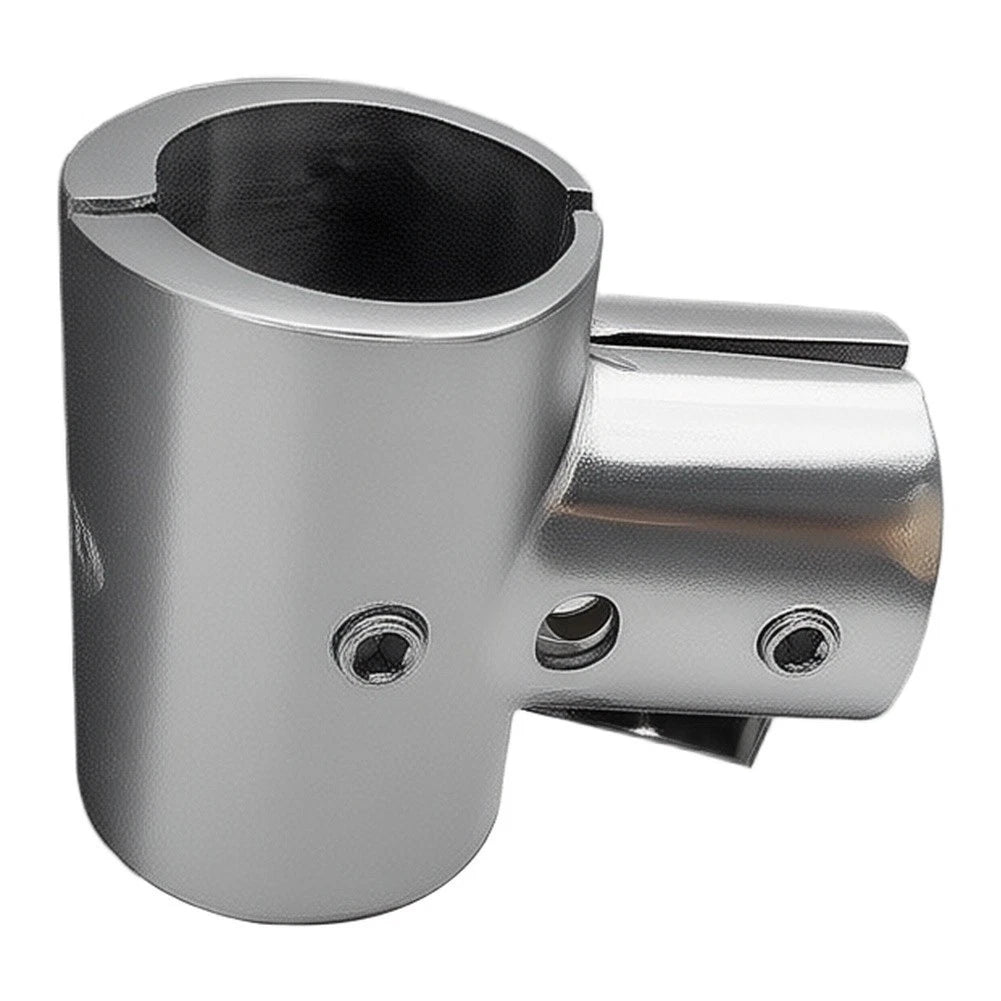 3-Way Tee for Boat Rail 316 SS 22mm 7/8in 25mm 1in