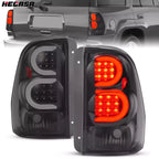 LED Turn Tail Lights for Chevrolet Trailblazer (2002–2009) Smoke