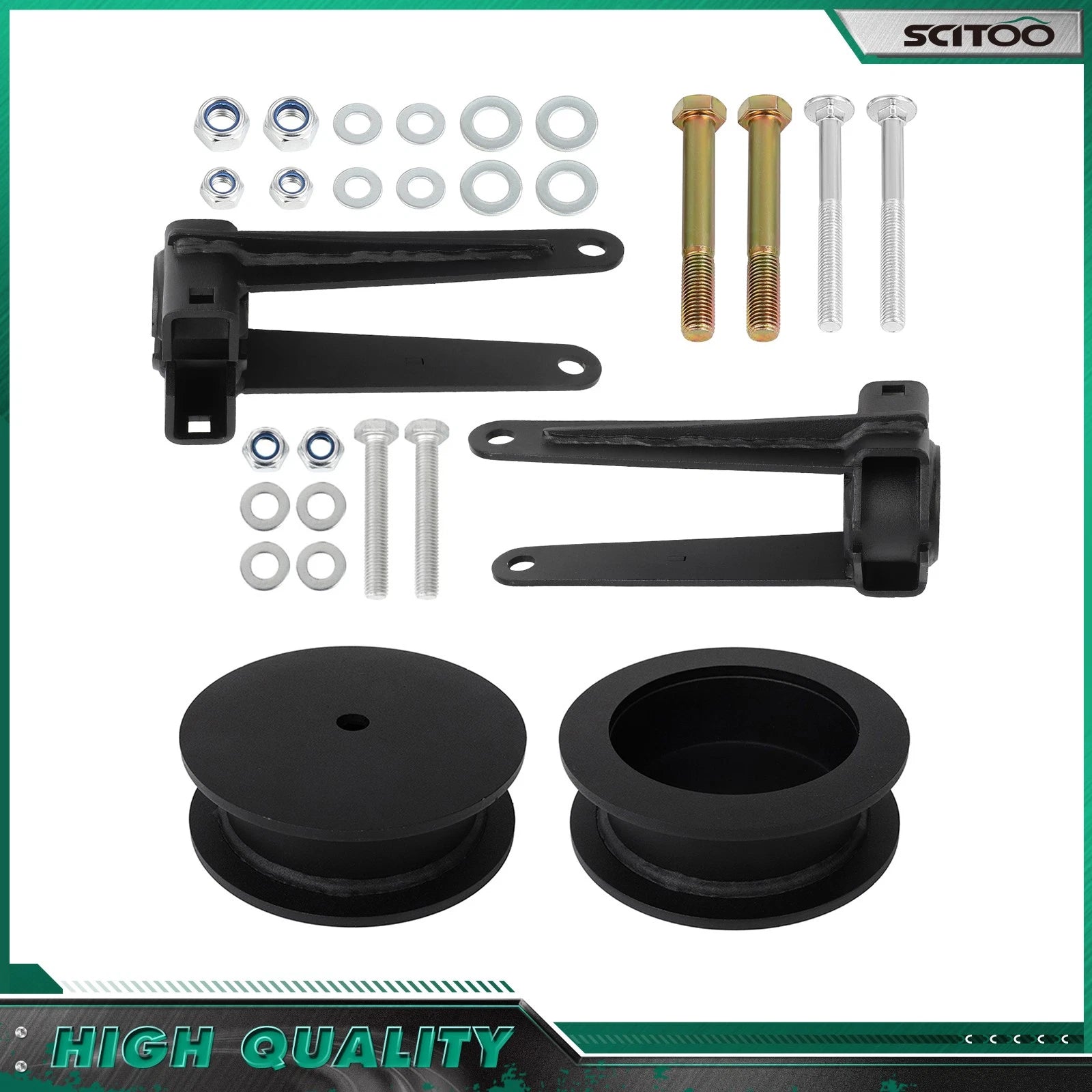 3.5" Front 1.5" Rear Leveling Lift Kit for Jeep Grand Cherokee (2005–2010)