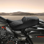 Black Rider Driver & Passenger Seat for Harley Electra Road Glide (2009–2023)