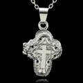 Christian Jesus Cross Catholic Crucifix Locket Pendant