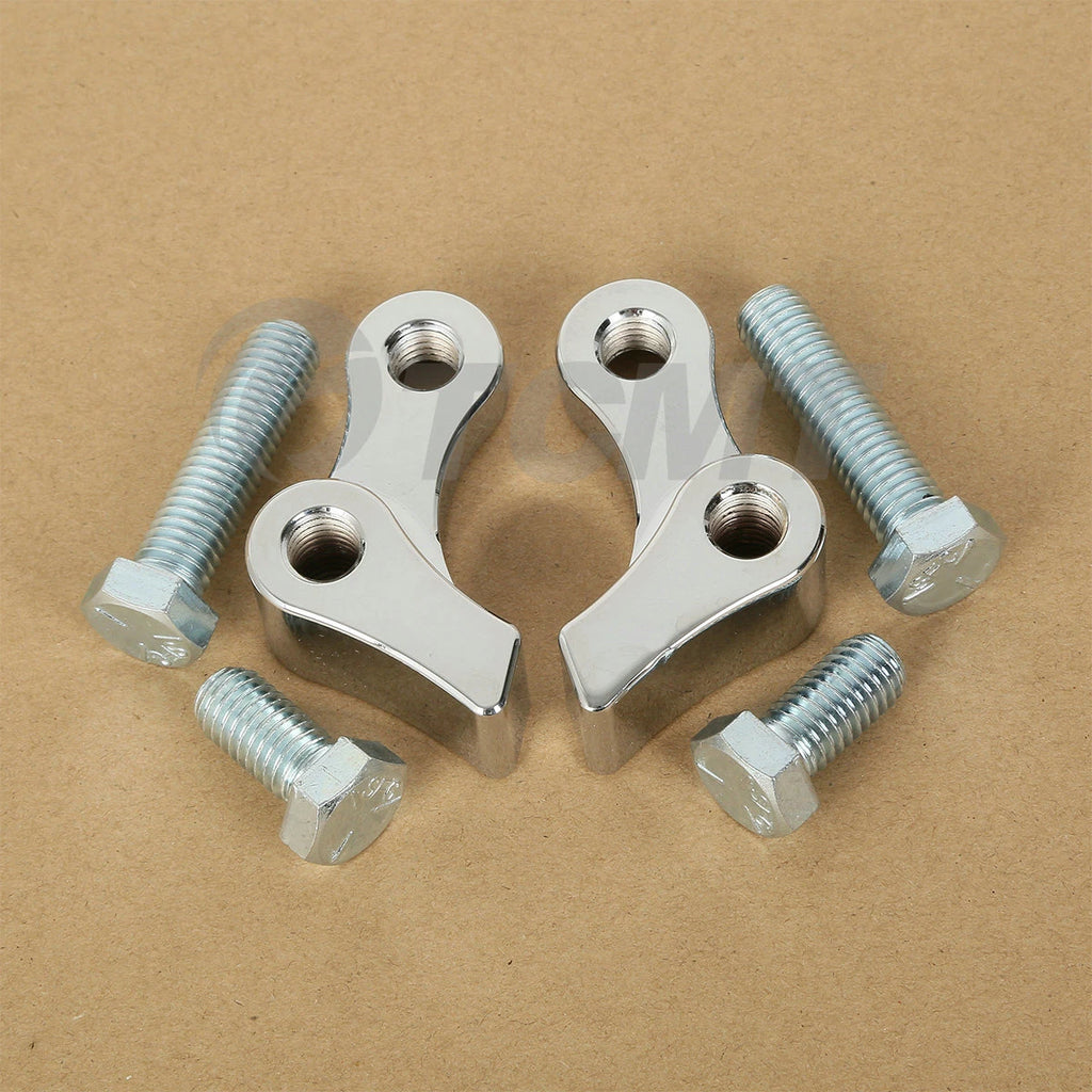 Chrome 1" Adjustable Lowering Kit for Harley Street Bob Super Glide (1995–2005)