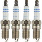 Set of 4 Bosch OE Fine Wire Double Iridium Spark Plugs for Chevy Ford Mazda
