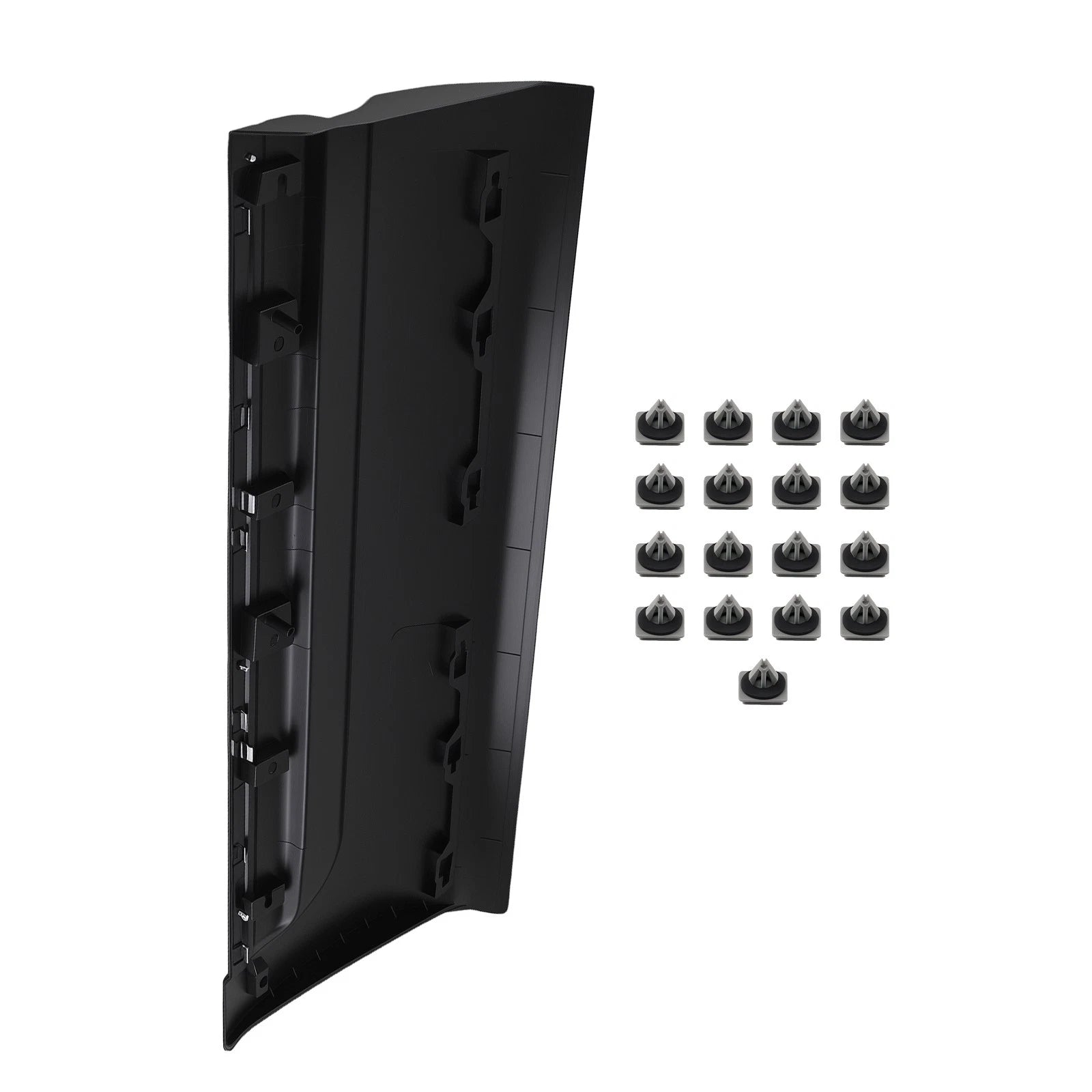 Door Trim Molding Rear Left Lower for Ford Explorer 2011-2015 ABS Plastic
