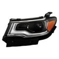 HID/Xenon Projector Headlight Driver Side for Jeep Compass (2017–2021)