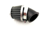 32mm 45������ Chrome Pod Air Filter Cleaner for Universal JBS Performance