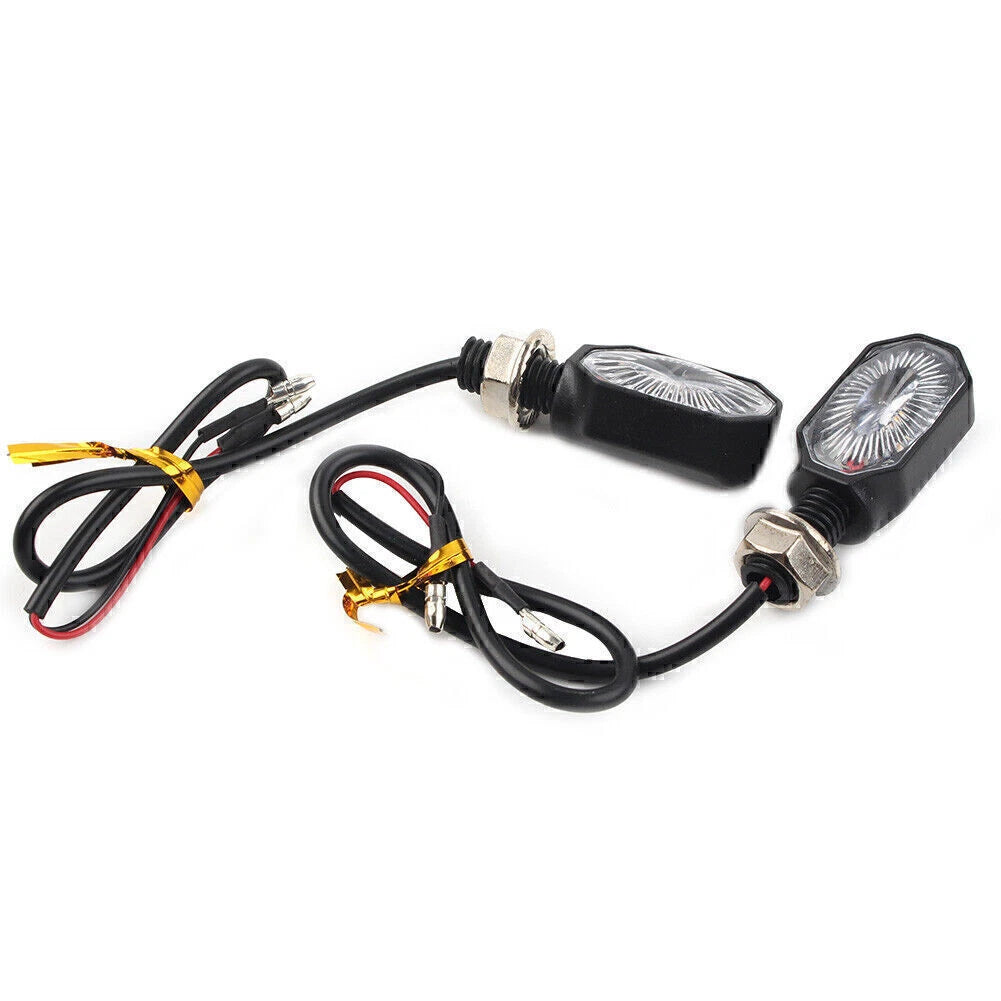 2Pcs LED Turn Signal Blinker for Mini Motorcycle (12V)