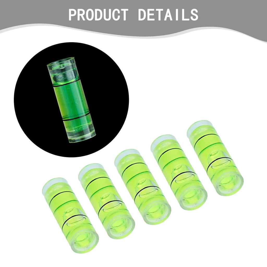 Set of 5 High Precision Bubble Levels for Accurate Measurements