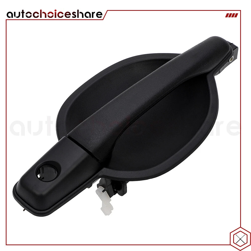 Front Left Black Exterior Door Handle for Mitsubishi Endeavor (2004-2011)