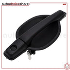 Front Left Black Exterior Door Handle for Mitsubishi Endeavor (2004-2011)
