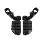 1.25" Adjustable Highway Short Angled Foot Pegs for Harley