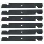 Set of 6 Blades for Exmark Lawn Mower 72" (Fits Various Models)