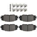 Front Ceramic Brake Pads Set of 4 for Lexus HS250h (2010–2012) / Pontiac Vibe (2009–2010)