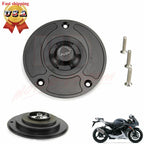 CNC Keyless Fuel Gas Tank Cap Cover for Suzuki GSXR600/750/1000/SV1000S (2004–2013)