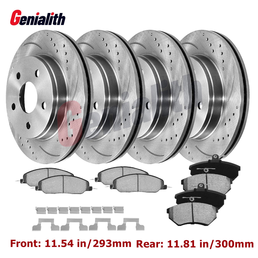Set of 5 Brake Rotors & Pads Kit for Ford Mustang (2005–2010)