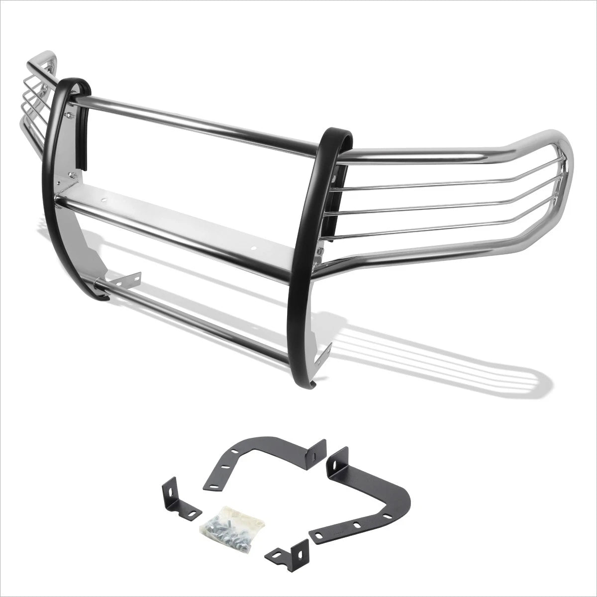 Chrome Bumper Grille Guard Protector for Jeep Grand Cherokee WK2 (2011–2016)