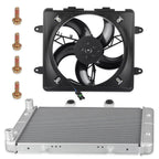 Aluminum Radiator & Cooling Fan for Polaris Sportsman 800 (2005–2012)
