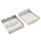 Stainless Steel Radiator Grill Cover for Suzuki Intruder VL1500 LC (98-08)
