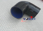 4" 90 Degree Elbow Coupler Silicone Hose for Intercooler Turbo Pipe Red