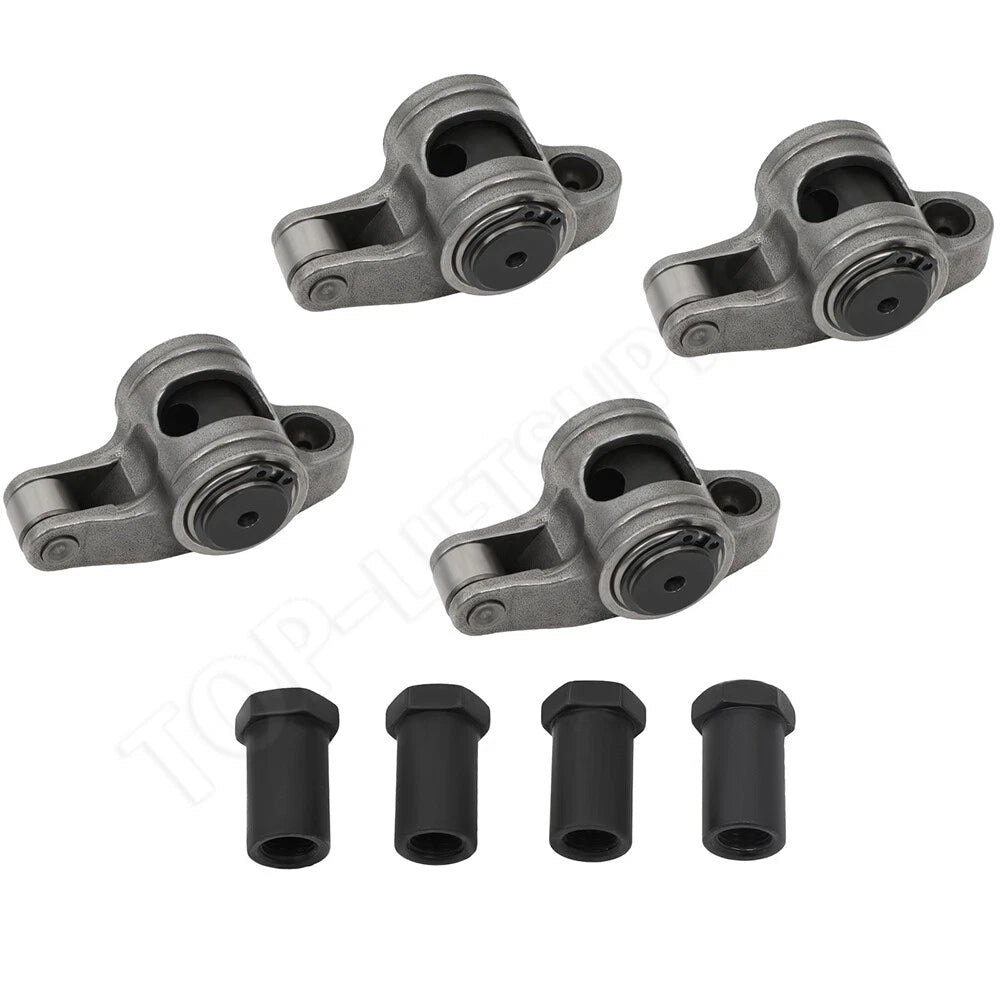 Set of 16 Stainless Steel Roller Rocker Arms for Small Block Chevy