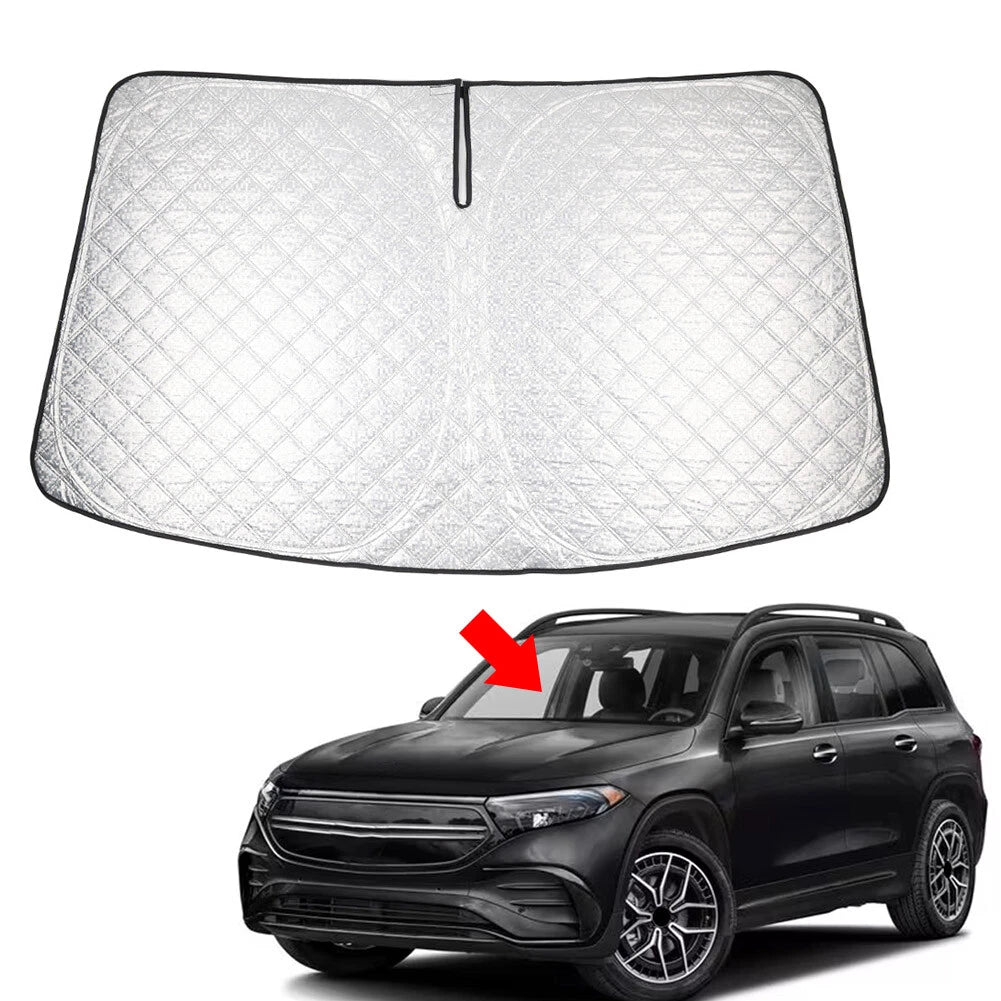 Foldable Windshield Sun Shade for Mercedes Benz EQB 300 350 (2022–2025)