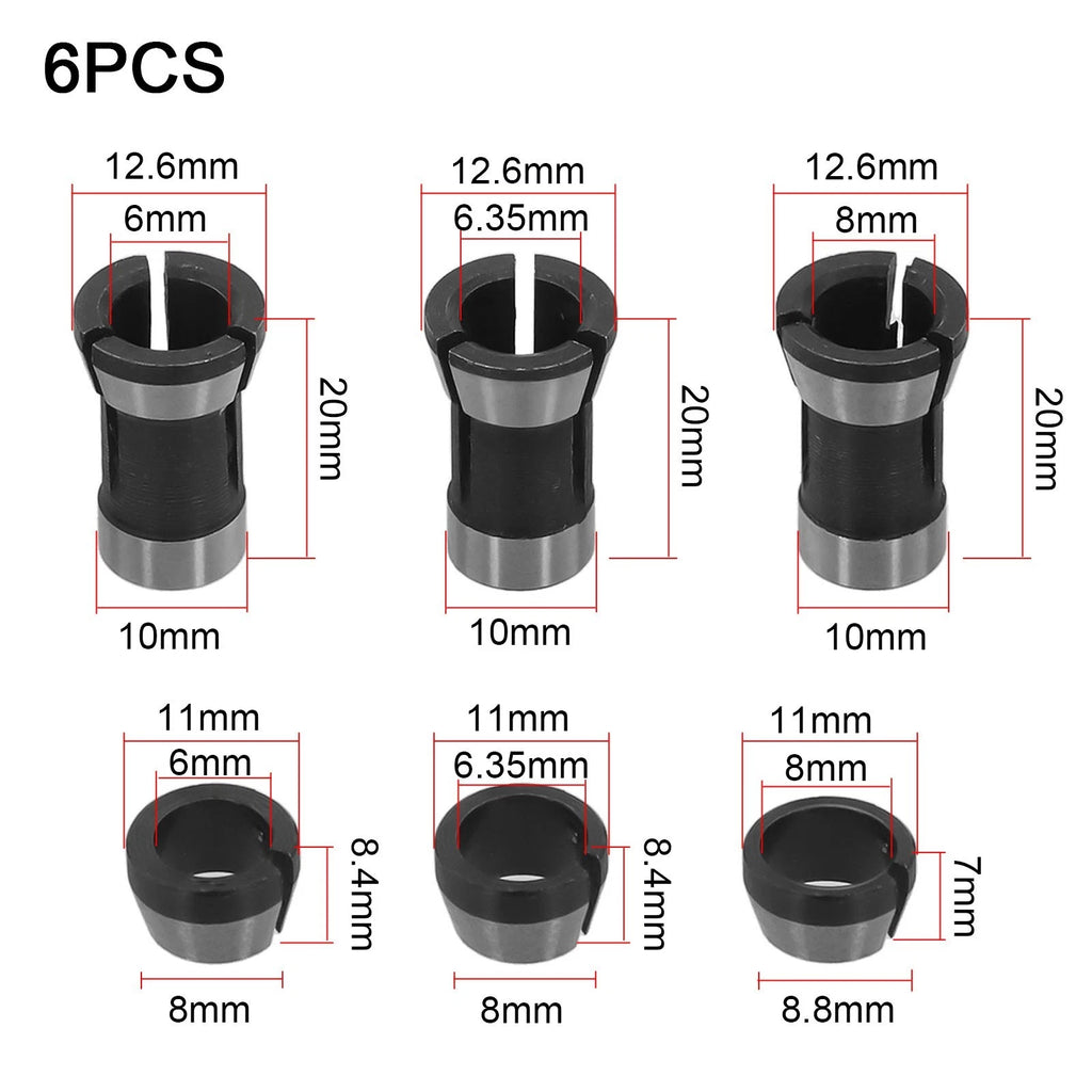 Engraving Machine Accessories Set of 6 Sizes