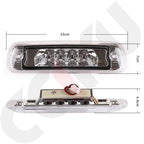 Chrome Clear Lens LED Third Brake Light for Jeep Cherokee (1997–2001)