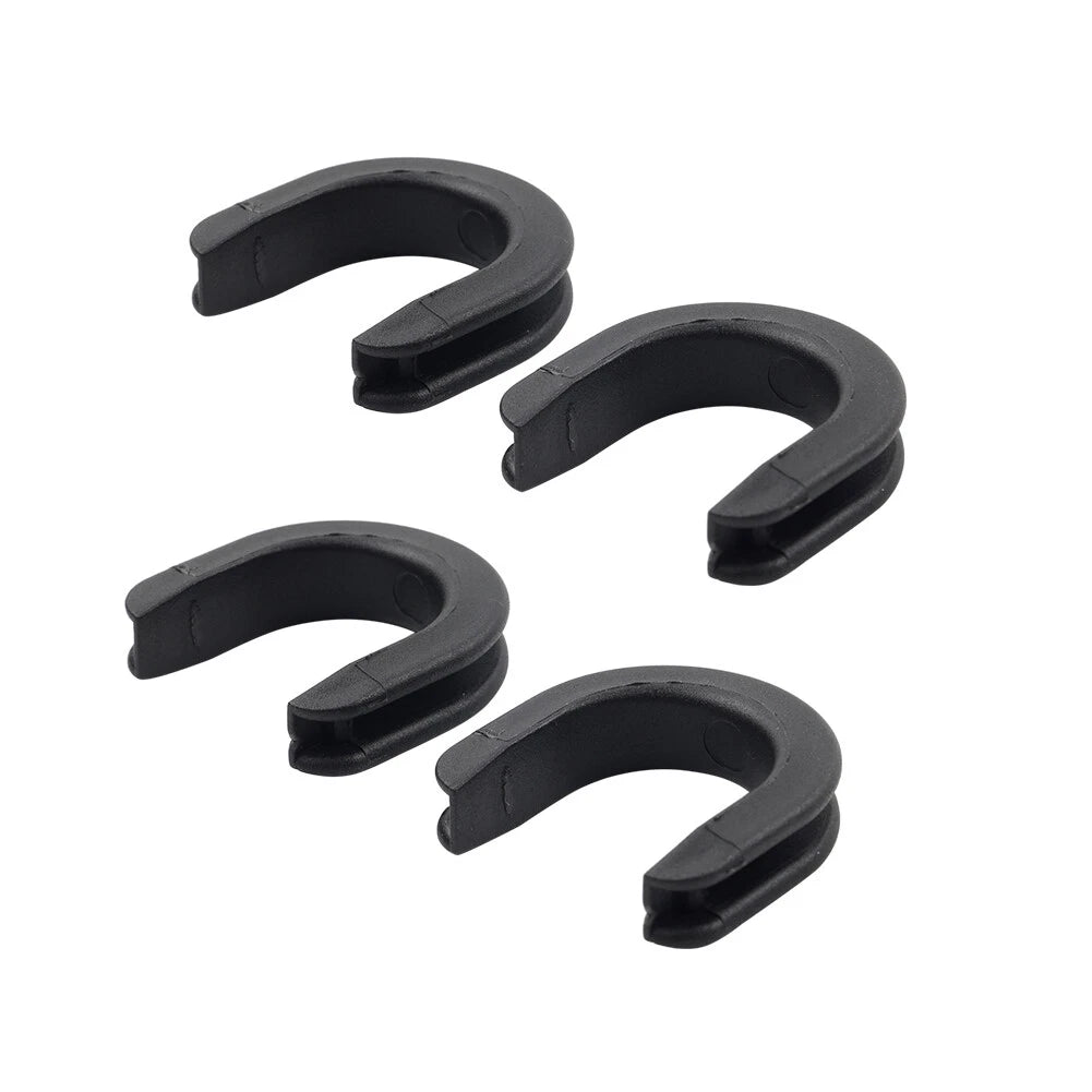 2 Pair Rear Sissy Bar Luggage Rack Side Mounting Grommet for Harley (2009–2009)