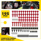 Complete Fairing Bolt Kit for Kawasaki Ninja & Suzuki Hayabusa (All Years)