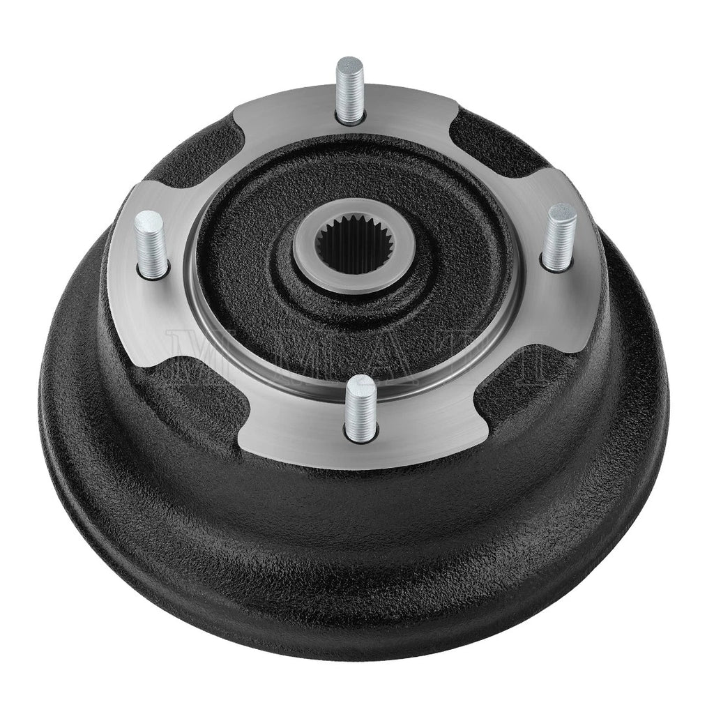 Rear Brake Drum Hub w/Bolts for Kawasaki Mule SX KAF400 (2017–2024)