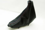 E Brake Boot for Ford Mustang (2010–2014) - Leather Synthetic, Tri Color Stitch