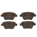 Set of 4 Disc Brake Pads for Volkswagen Jetta (2010–2014)