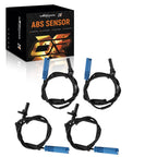 4X ABS Sensor for BMW 760i 760Li Alpina B7 (2003–2008)