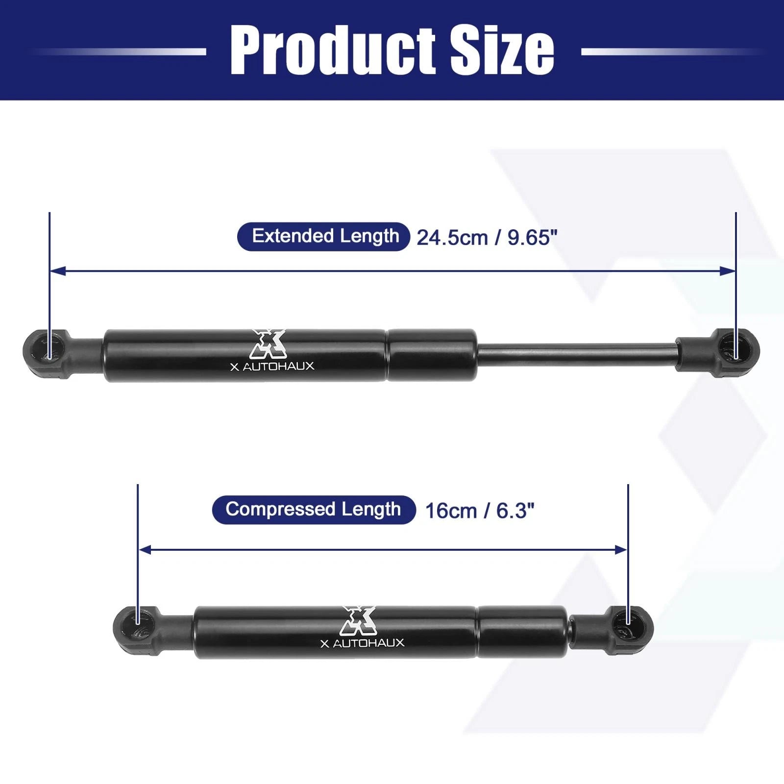 2X Rear Trunk Lift Supports Struts 844307Y000 for Nissan Maxima (2006–2008)