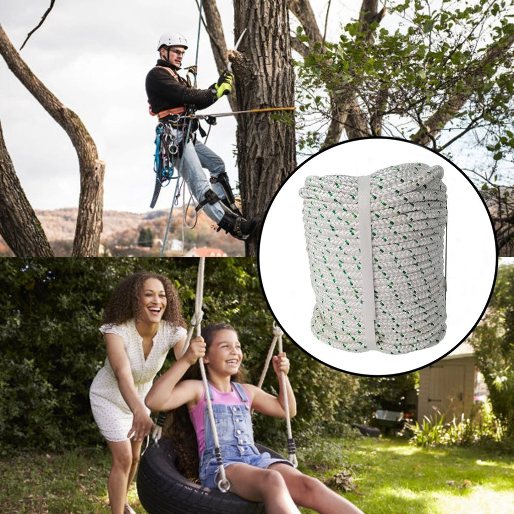 3/8" Double Braid Polyester Bull Rope for Various Applications (200')