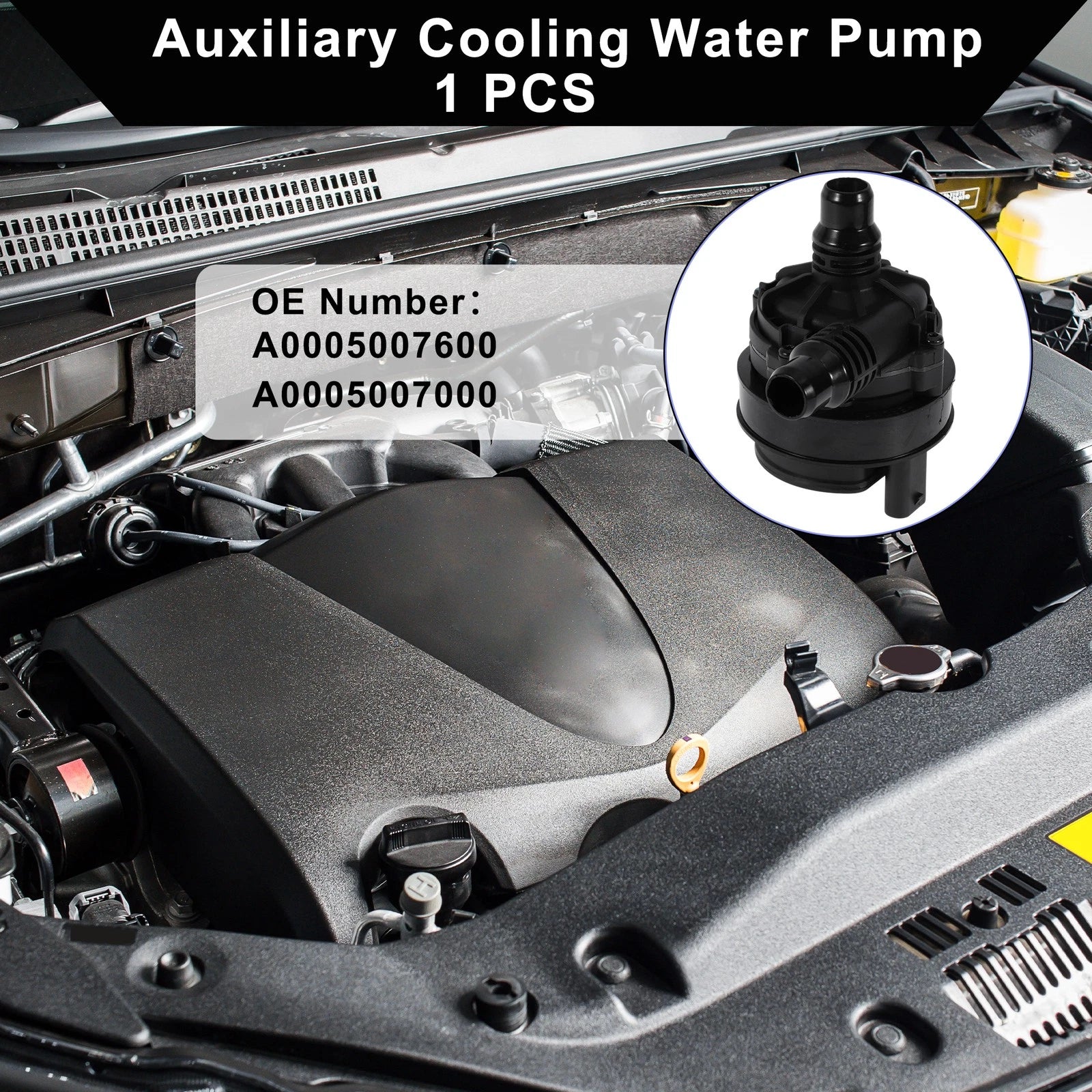 Auxiliary Cooling Water Pump for Mercedes-Benz C-Class (2019–2024) A0005007600