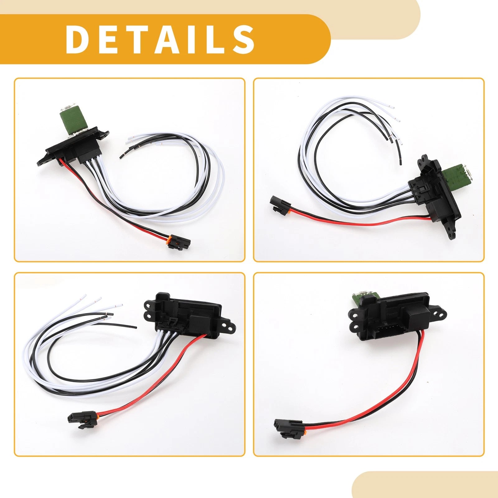 HVAC Blower Motor Resistor for Cadillac Escalade ESV (2007–2014)