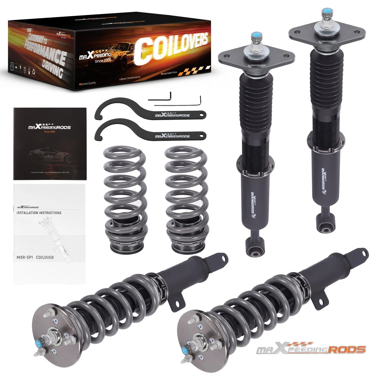 Coilover Shocks Springs Kit for Chrysler 300 (2011-2022) RWD