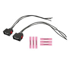 2X Front Turn Signal Light Connector for Jeep Wrangler JK (2007â2018)