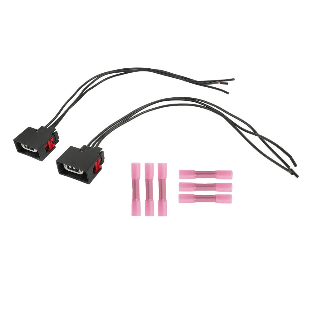 2X Front Turn Signal Light Connector for Jeep Wrangler JK (2007â2018)