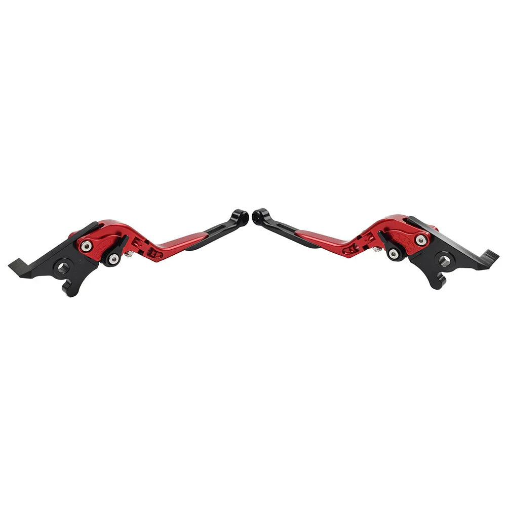 CNC Red Extendable Brake Clutch Levers for Suzuki GSXR600 GSXR750 (2004-2005)