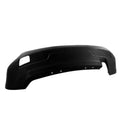 Replacement Black Textured Rear Lower Bumper Cover w/Tow Hook