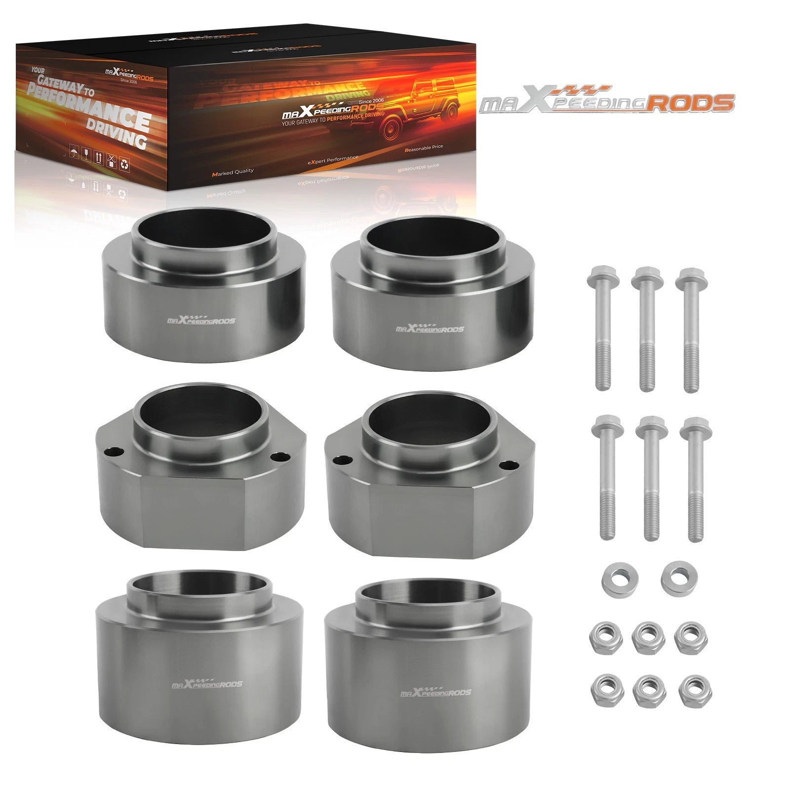 2 Inch Rear Leveling Lift Kit for Geo Tracker, Chevy Tracker, Suzuki Sidekick (1989–1998)