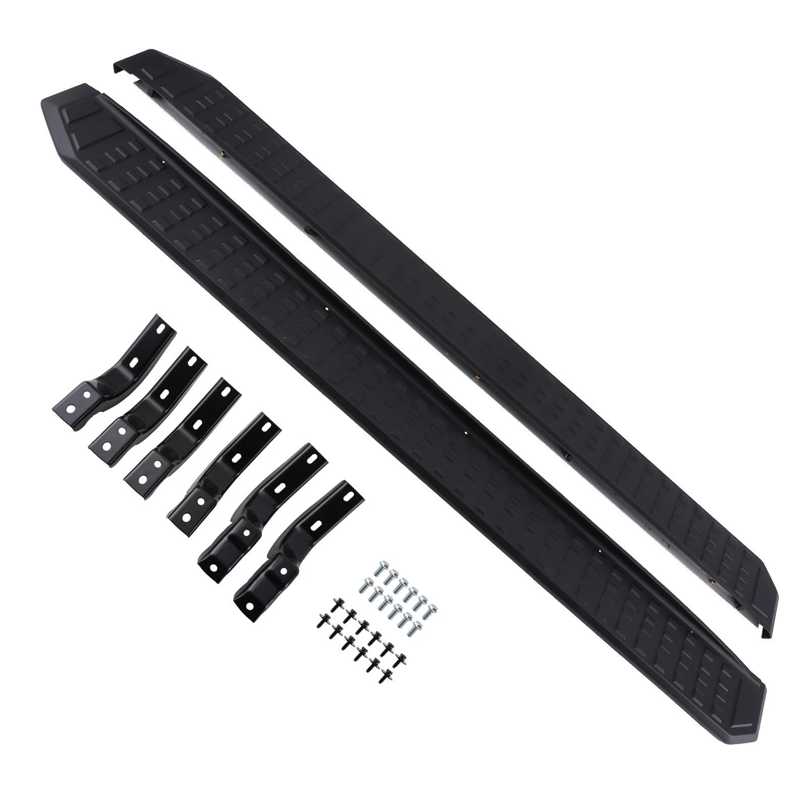 Nerf Bar Side Step Running Boards for Toyota Land Cruiser (2024–2025) Black Non-Slip